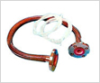 PTFE Hose With S.S. Braiding